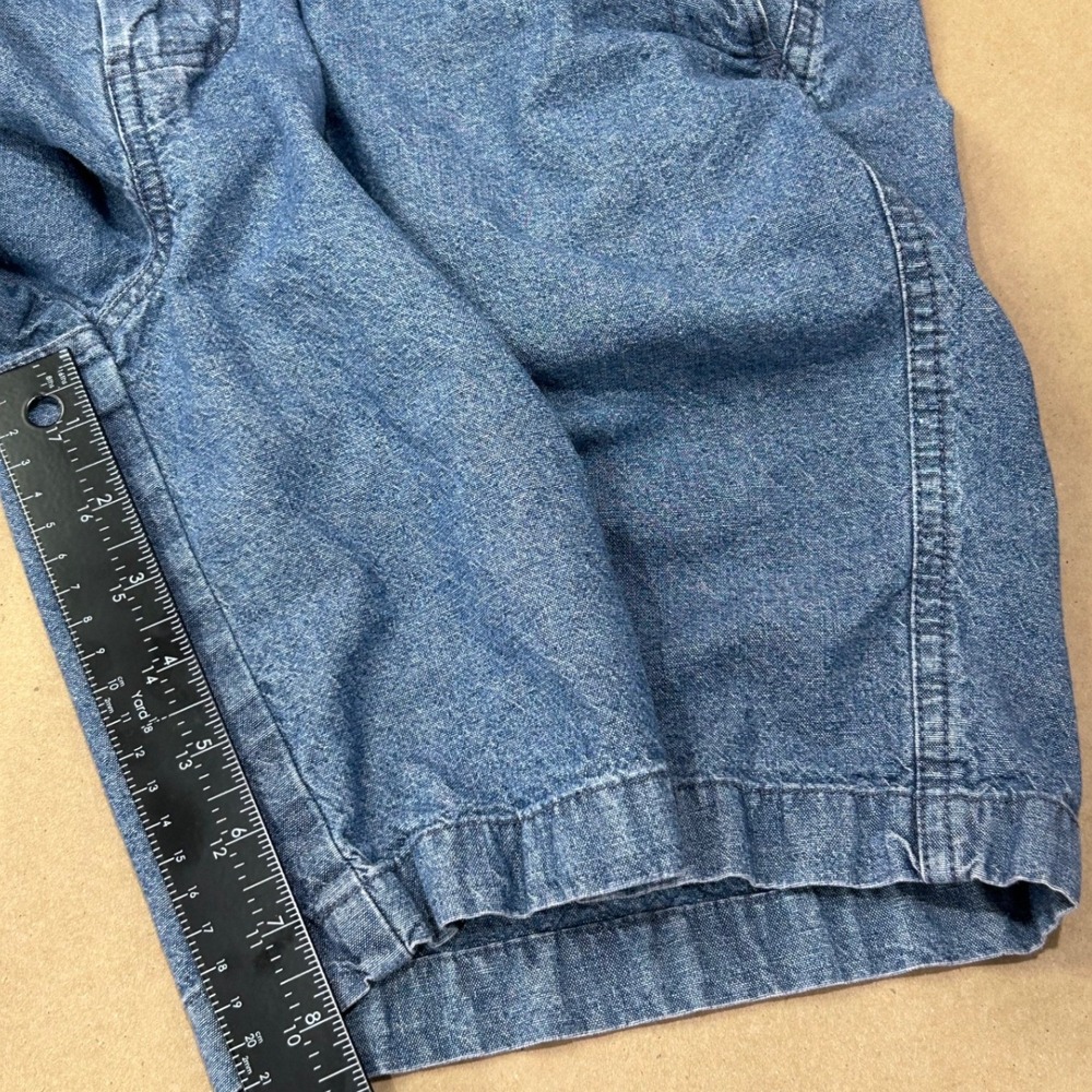 Boca Classics Blue Denim Shorts Mens 34 - Picture 4 of 8